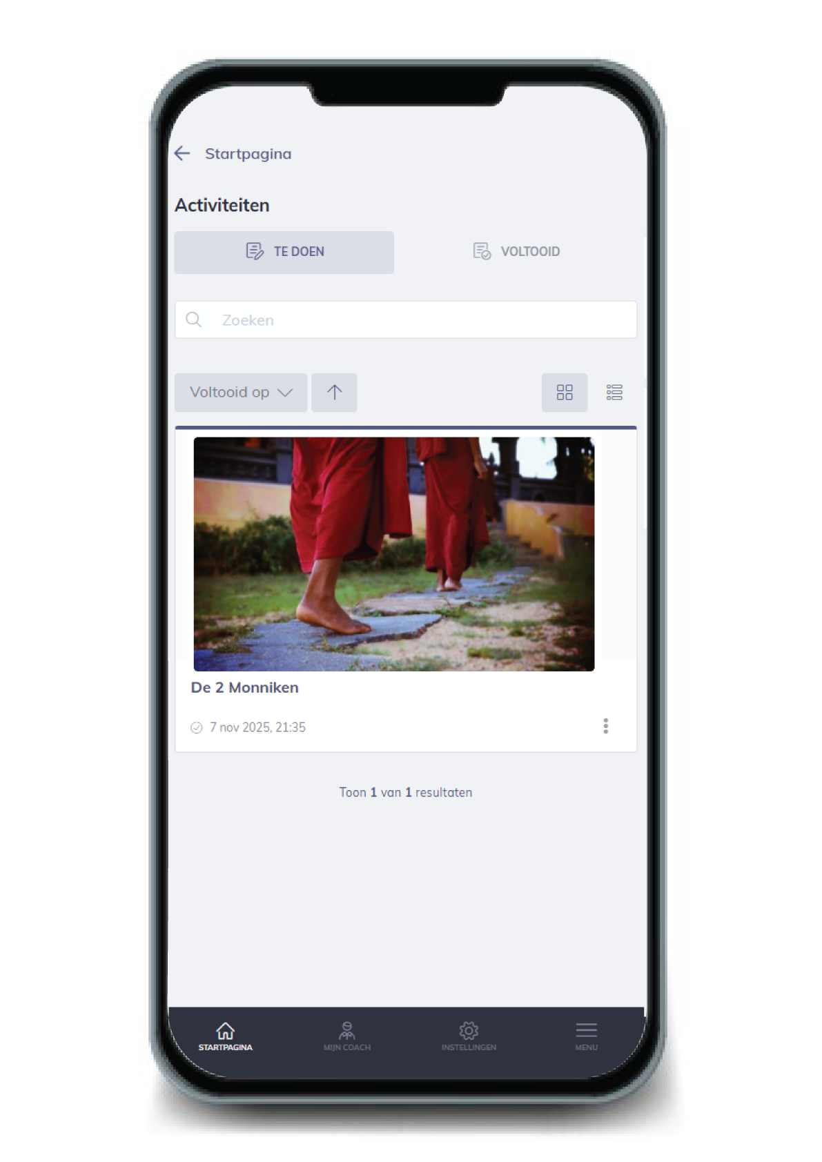 Mobiele app training